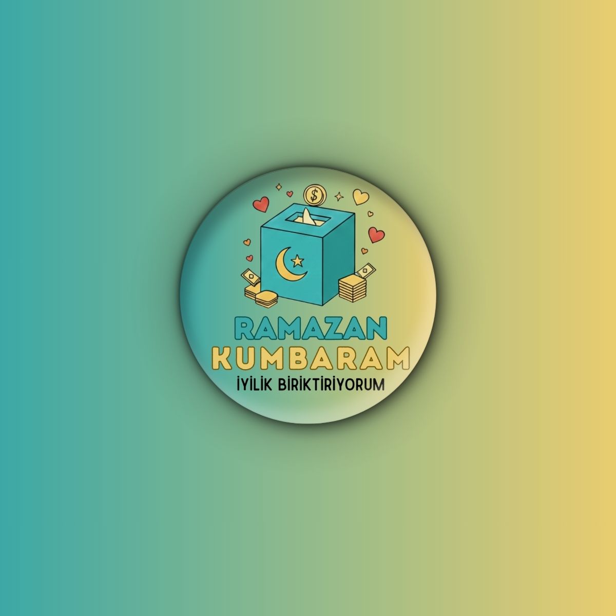Ramazan Kumbaram Buton Rozet