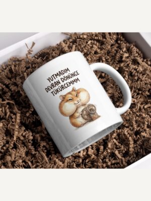 "Yutmadım Devran Dönünce Tükürcem" Hamster Kupa